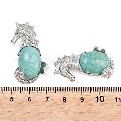 Natural Amazonite Pendants&nbsp;G-A315-03B-P