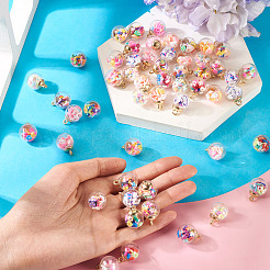 54Pcs 9 Styles Glass Pendants&nbsp;FIND-TA0008-55
