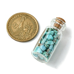 Transparent Glass Wishing Bottle Decoration&nbsp;AJEW-JD00010