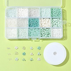 DIY Glass Seed Beads Bracelets Jewelry Making Kit&nbsp;DIY-FS0007-64