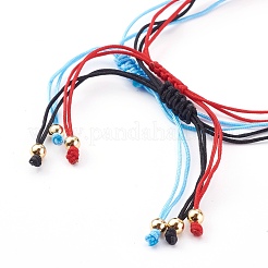 Adjustable Nylon Thread Braided Bead Bracelets&nbsp;BJEW-JB05997