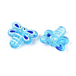 Handmade Lampwork Enamel Beads&nbsp;LAMP-T023-26D