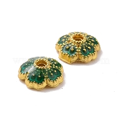 Alloy Enamel Bead Caps&nbsp;ENAM-D027-01A-04G