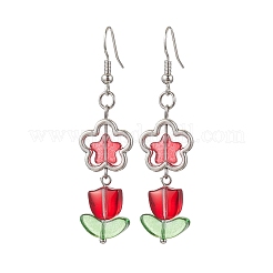 5 Pair Brass Dangle Earrings for Women Men&nbsp;EJEW-JE06276