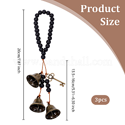 Iron Bell Pendant Decorations&nbsp;HJEW-OC00024