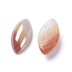 Opaque Glass Cabochons&nbsp;GGLA-S038-03C-5x10