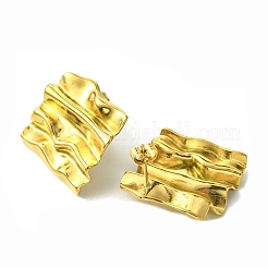 Ion Plating(IP) 304 Stainless Steel Stud Earrings for Women&nbsp;EJEW-D111-01A-G