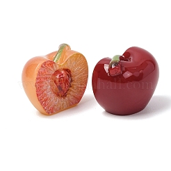 Opaque Resin Imitation Fruit Cabochons&nbsp;CRES-B038-03A