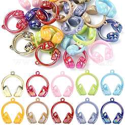UV Plating Opaque Acrylic Pendants&nbsp;SACR-FZC0001-001J