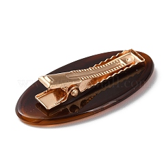 Oval with Word Love Resin Alligator Hair Clips&nbsp;LS-PHAR-D015-01A