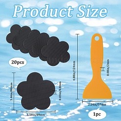 20Pcs PEVA Bathtub Non-Slip Stickers&nbsp;DIY-GF0008-91