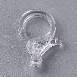 Transparent Plastic Lobster CLaw Clasps&nbsp;KY-H005-A13