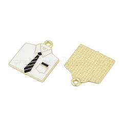 Father's Day Alloy Enamel Pendants&nbsp;ENAM-V001-03D-G