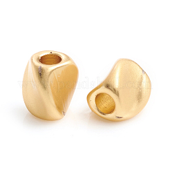 Matte Style Brass Beads&nbsp;KK-L155-20MG
