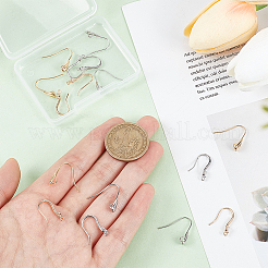 16Pcs 4 Style Brass Ear Hooks&nbsp;KK-PH0009-29