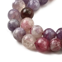 Natural Purple Red Tourmaline  Beads Strands&nbsp;G-N327-02A-01