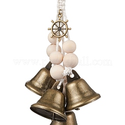 Iron Bell Pendant Decoration&nbsp;HJEW-JM02257