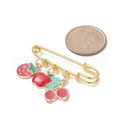 Fruit Alloy Enamel Charm Brooch Pin&nbsp;JEWB-BR00097