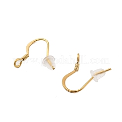 316 Stainless Steel French Hooks with Coil&nbsp;STAS-E163-16G-01