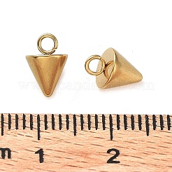 Ion Plating(IP) 201 Stainless Steel Charms&nbsp;STAS-M323-30G-1