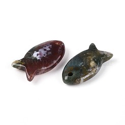 Natural Indian Agate Pendants&nbsp;X-G-N342-106E