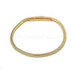 304 Stainless Steel Snake Chain Bracelets for Women&nbsp;BJEW-Z087-18G