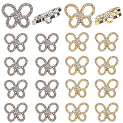 Alloy Rhinestone Shank Buttons&nbsp;BUTT-GF0004-05A
