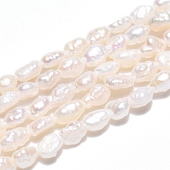Natural Cultured Freshwater Pearl Beads Strands&nbsp;PEAR-N014-03H