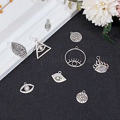 Tibetan Style Alloy Pendants & Cabochons & Pendants Rhinestone Setting&nbsp;PALLOY-PH0005-94AS