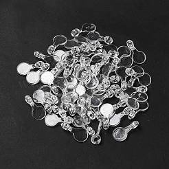 Plastic Glue-on Flat Pad Bails&nbsp;KY-E013-01