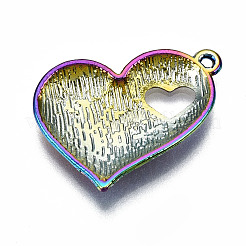 Rainbow Color Alloy Pendants&nbsp;PALLOY-S180-031-RS
