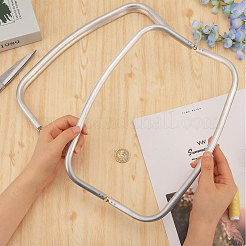 Aluminium Alloy Tube Bag Handles&nbsp;FIND-WH0191-32B