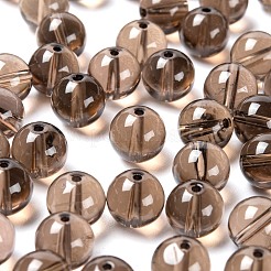 100Pcs 8mm Natural Smoky Quartz Round Beads&nbsp;DIY-LS0002-06
