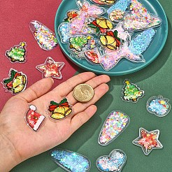 PVC Plastic with Resin Cabochons&nbsp;KY-CJ0001-55