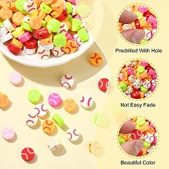 200Pcs Handmade Polymer Clay Beads&nbsp;CLAY-CJ0002-03