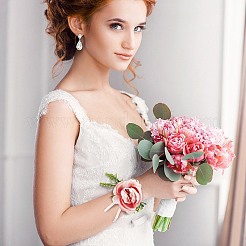 4Pcs Silk Wrist Corsage&nbsp;AJEW-CP0001-63