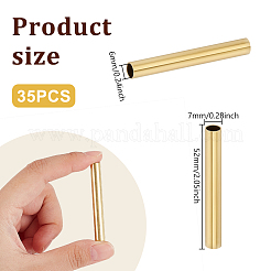 32Pcs Brass Tube Beads&nbsp;KK-GA0001-64