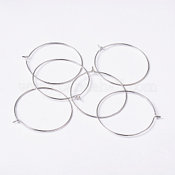 Brass Wine Glass Charm Rings&nbsp;LS-EC067-4S