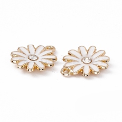 Alloy Rhinestone Pendants&nbsp;PALLOY-P287-01LG-04