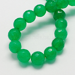 Natural Jade Bead Strands&nbsp;G-R166-10mm-08