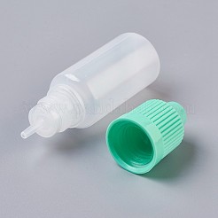 10ml Bottle Soft PE Squeeze Smoke Oil Bottle with Long Thin Dropper Plastic Teardrop Bottle&nbsp;TOOL-WH0074-B09