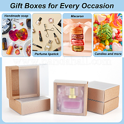 Kraft Paper Storage Gift Drawer Boxes&nbsp;CON-WH0089-37A-01