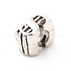 Tibetan Style Alloy European Beads&nbsp;PALLOY-P293-132AS