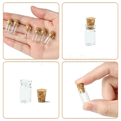 18Pcs Glass Jar Glass Bottle Bead Containers&nbsp;CON-FS0001-16