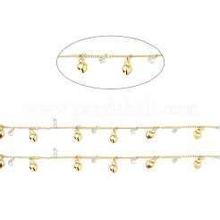 Rack Plating Brass Curb Chains&nbsp;CHC-C025-04G