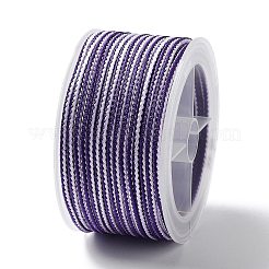 14M Two Tone Polyester Braided Cord&nbsp;OCOR-G015-02A-12