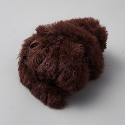 Imitation Rabbit Hair Ribbons&nbsp;OCOR-WH0105-189A