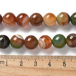 Natural Agate Beads Strands&nbsp;G-NH0001-G08-01