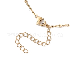 Natural Cultured Freshwater Pearl & Freshwater Shell Star & Brass Pave Colorful Cubic Zirconia Cross Pendant 304 Stainless Steel Cable Chain Y Necklaces&nbsp;NJEW-JN05365