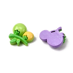 Opaque Resin Cabochons&nbsp;RESI-K046-07